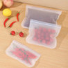 2Pcs Transparent Food Freezer Bag EVA Fresh-keeping Bag Refrigerator Vegetable & Fruit Self Sealing