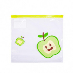 1 Box Sealed Bag Double Ribs Sealing Leakproof Heat And Cold Resistant Wider Base Freshness Preserva