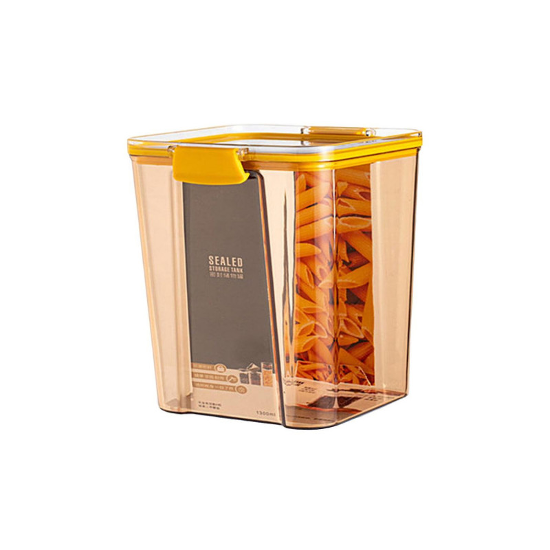 Food Container Transparent Large-capacity Good Sealing Food Fruit Fresh-keeping Box with Lid Kitchen