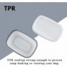 Travel Soap Box Holder With Strong Seal, Portable And Leak-proof
