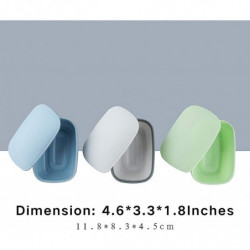 Travel Soap Box Holder With Strong Seal, Portable And Leak-proof