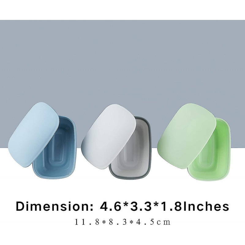 Travel Soap Box Holder With Strong Seal, Portable And Leak-proof