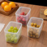 Food Storage Box Large Capacity Reusable Good Sealing with Lid Visible Dustproof Transparent Bread S