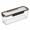 Rectangular Pasta Storage Box Large Capacity with Silicone Seal Visible Design Sealed Food Container