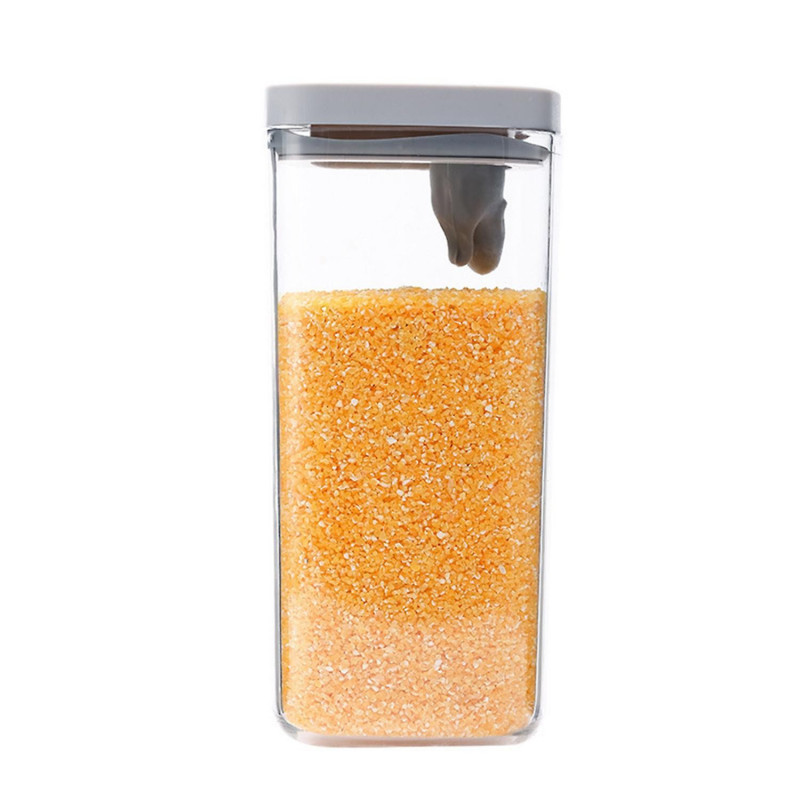 550ml/2000ml Food Container Good Seal Performance ABS Food Sealed Jar with Airtight Lid for Home