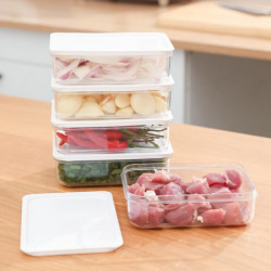 Food Container Cold Resistance Large Capacity Fresh-keeping Refrigerator Food Storage Box Kitchen Ga