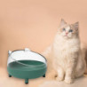 Dog Food Container Dual-use Large Capacity PP Four Corner Cat Ear Healthy Feeding Bowl for Kitty Dog Food Container Dual-use Large Capacity PP Four Corner Cat Ear Healthy Feeding Bowl for Kitty