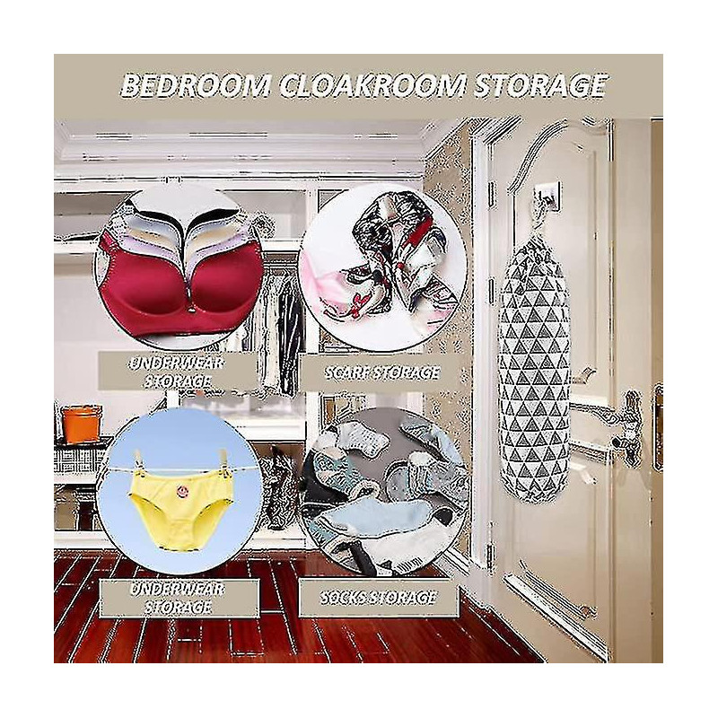 Wabjtam Plastic Bag Holder-2 Pack Wall Mounted Grocery Bag Holder Dispenser Trash Organizer For Kitchen Shopping