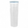 Food Sealed Jar Transparent Reused Minimalistic High Capacity Storage Plastic Clear Body Grain Stora