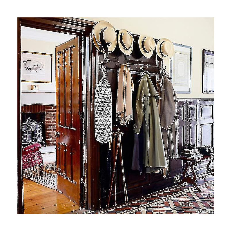 Wabjtam Plastic Bag Holder-2 Pack Wall Mounted Grocery Bag Holder Dispenser Trash Organizer For Kitchen Shopping