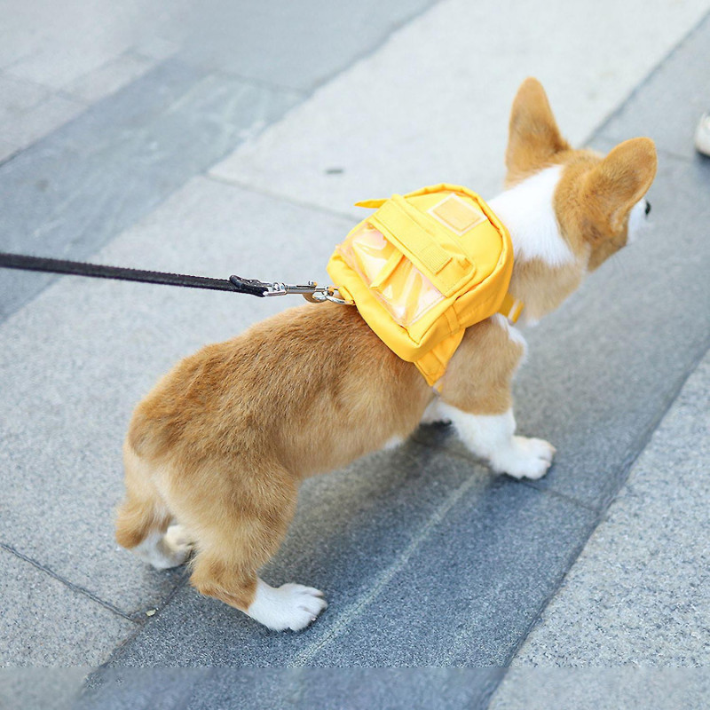 ZHOUBA Dog Waterproof Large Capacity Backpack Cartoon Travel Carrier Bag Pet Supplies