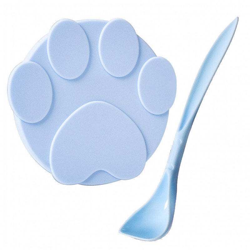 With Spoon Sealed Pet Can Lid Dog Cat Universal Silicone Portable Cover Tin Cap