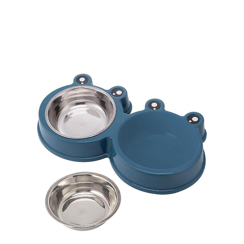 Cat Pet Supplies Double Dish Boire Nourrir la maison Durable Nourriture Water Dog Bowl