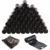 Allright 50 Rolls Doggy Bags Pet Dog Poo Waste Bag Extra Strong Leak Proof 50 Roll 1000pcs Black