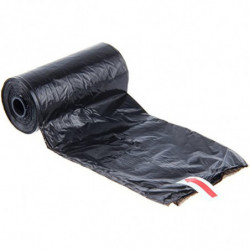 Allright 50 Rolls Doggy Bags Pet Dog Poo Waste Bag Extra Strong Leak Proof 50 Roll 1000pcs Black