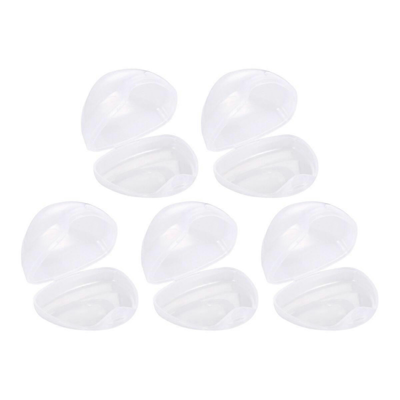 5pcs Portable Bébé Bébé Toddler Sucette Cas Boîte de stockage étanche à la poussière Conteneur