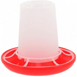 Chick Feeder Portable Poultry Feeder Chickens Duck Geese Food Container