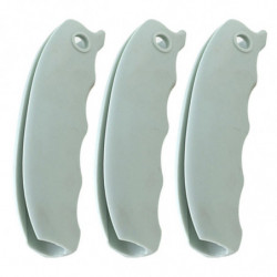 3Pcs Ergonomic Handle Bag Holder Carrier Well Protect Silicone Comfortable Grocery Bag Grip for Shop