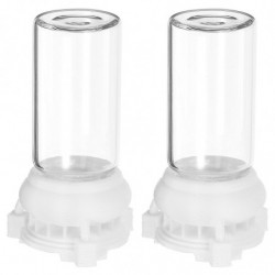 2pcs Home Fourmi Alimentation en eau Boîtes d’alimentation de fourmis transparentes Récipients d’alimentation de fourmi