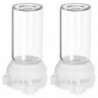 2pcs Home Fourmi Alimentation en eau Boîtes d’alimentation de fourmis transparentes Récipients d’alimentation de fourmi