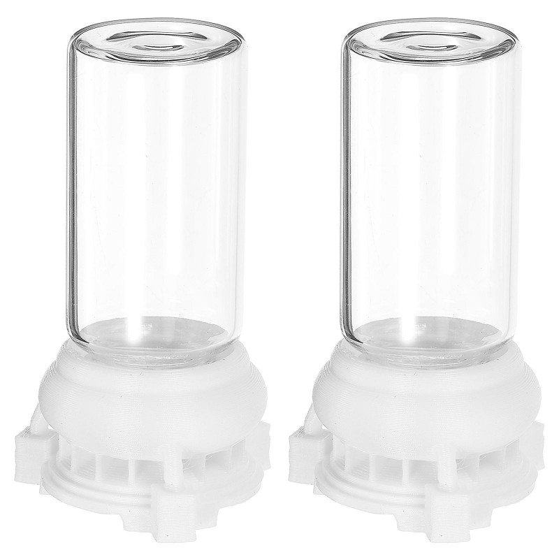 2pcs Home Fourmi Alimentation en eau Boîtes d’alimentation de fourmis transparentes Récipients d’alimentation de fourmi