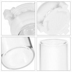 2pcs Home Fourmi Alimentation en eau Boîtes d’alimentation de fourmis transparentes Récipients d’alimentation de fourmi