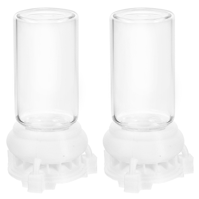 2pcs Home Fourmi Alimentation en eau Boîtes d’alimentation de fourmis transparentes Récipients d’alimentation de fourmi