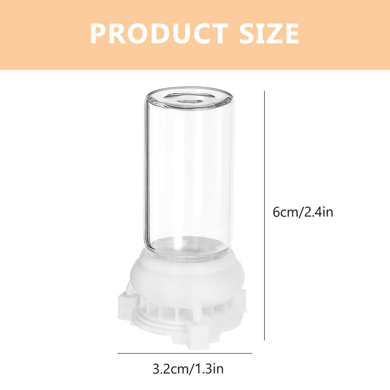 2pcs Home Fourmi Alimentation en eau Boîtes d’alimentation de fourmis transparentes Récipients d’alimentation de fourmi