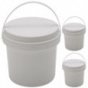 3pcs Toy Organizers Candy Buckets Foods Snacks Containers Table Sundries Storage Bucket(1L)