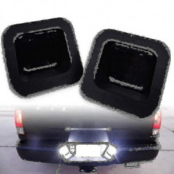 Smoke Car Rear License Plate Lights Led License Number Plate Lights For Ram 1500 2500 3500 2003-201