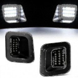 Smoke Car Rear License Plate Lights Led License Number Plate Lights For Ram 1500 2500 3500 2003-201