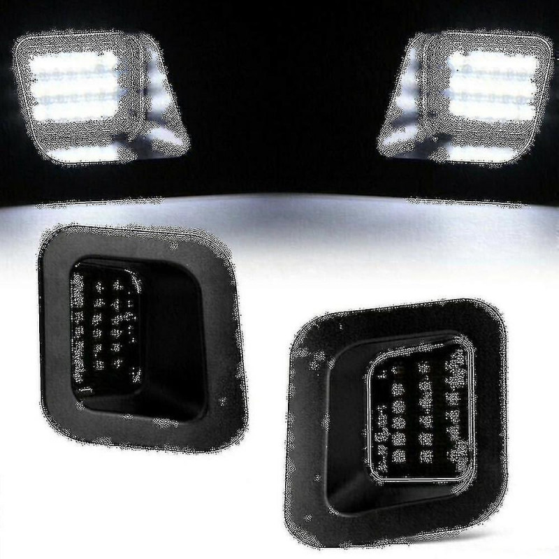 Smoke Car Rear License Plate Lights Led License Number Plate Lights For Ram 1500 2500 3500 2003-201