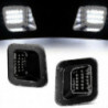 Smoke Car Rear License Plate Lights Led License Number Plate Lights For Ram 1500 2500 3500 2003-201