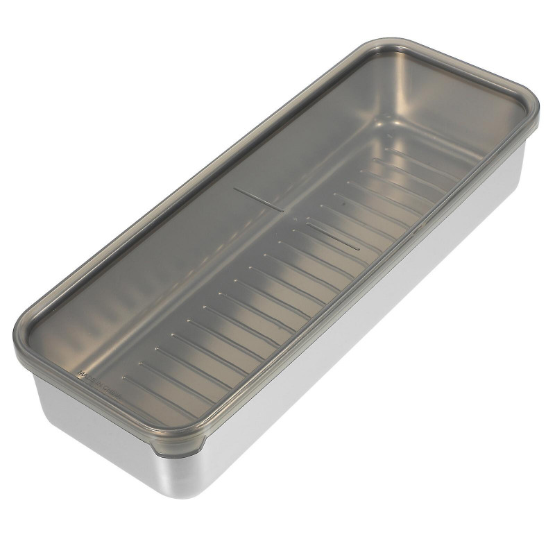 Stainless Steel Food Container with Lid Food Storage Box Sealed Box for Fridge