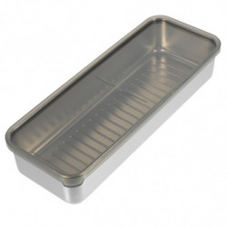 Stainless Steel Food Container with Lid Food Storage Box Sealed Box for Fridge