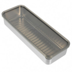 Stainless Steel Food Container with Lid Food Storage Box Sealed Box for Fridge