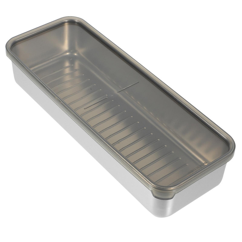 Stainless Steel Food Container with Lid Food Storage Box Sealed Box for Fridge