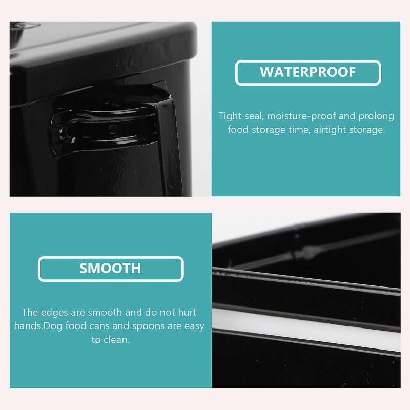 Pet Food Bucket Damp Proof Dog Food Box Sealed Pet Food Holder Canister