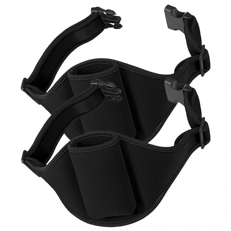 2Pcs Fitness Microphone Carrier Waist Bag Fitness Mic Storage Holder Mic Container