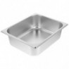 Stainless Steel Food Container Large Capacity Buffet Pan Reusable Food Catering Pot