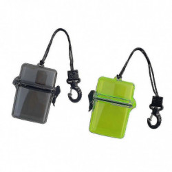 2pcs Waterproof Dry Box Container Clip For Scuba Diving Surf Transparent_Oct