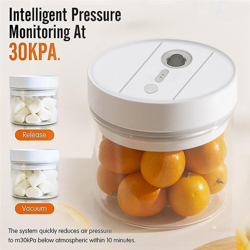 Electric Coffee Beans Vacuum Sealed Tank Food Storage Jars Household Moisture-Proof Air Extraction Airtight Container-B