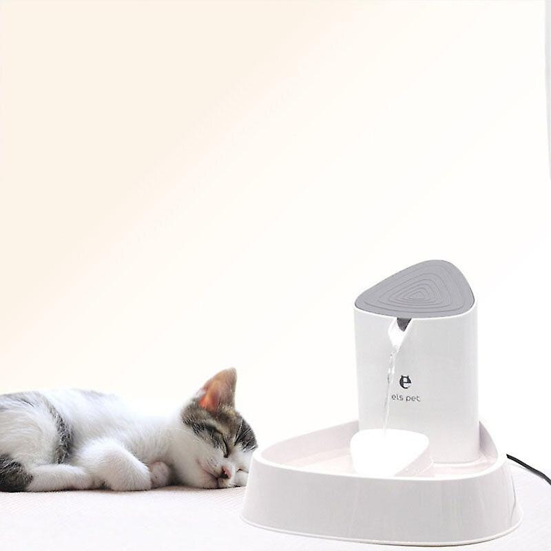 Automatic smart cat foutain waterer electric pet water dispenser anti-dry regulating water flow