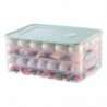 Four Layer Dumpling Boxes Storage Tray Food Container Box To Keep Freeze Dumpling Storage Plastic B