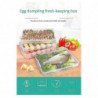 Four Layer Dumpling Boxes Storage Tray Food Container Box To Keep Freeze Dumpling Storage Plastic B