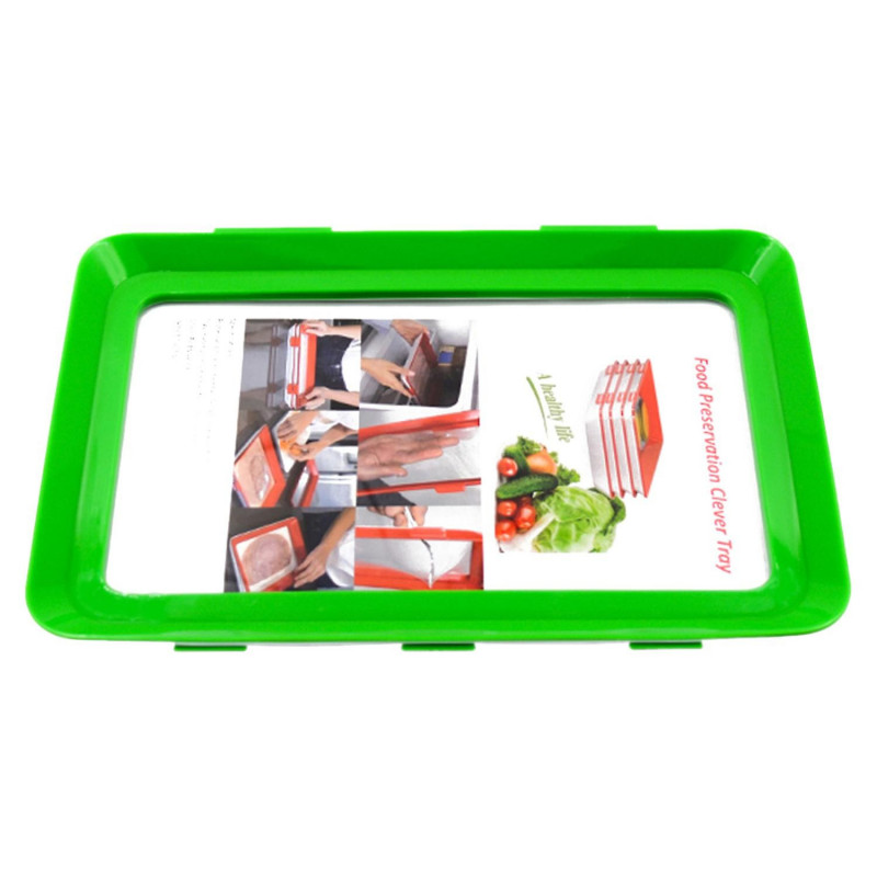 Fresh Keeping Food Storage Case Large Capacity Dust-proof Strong Load-bearing Preservation Tray