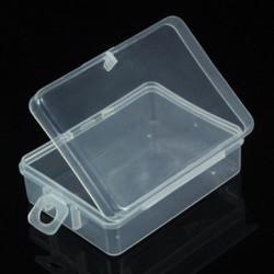 5 x 1Pc Clear Plastic Transparent Storage Box Debris Collect Container Case with Lid 5 x 1Pc Clear Plastic Transparent Storage Box Debris Collect Container Case with Lid