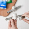 3 x Pour Food Clip Moisture-proof Fresh-keeping Portable Discharge Nozzle Powder Preservation Clip f