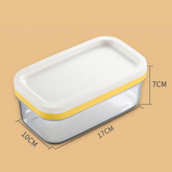 Stick Butters Storage Box with Butters Cutter Large Capacity Refrigerator Box for Food Storage
