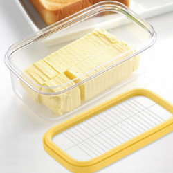 Stick Butters Storage Box with Butters Cutter Large Capacity Refrigerator Box for Food Storage Stick Butters Storage Box with Butters Cutter Large Capacity Refrigerator Box for Food Storage